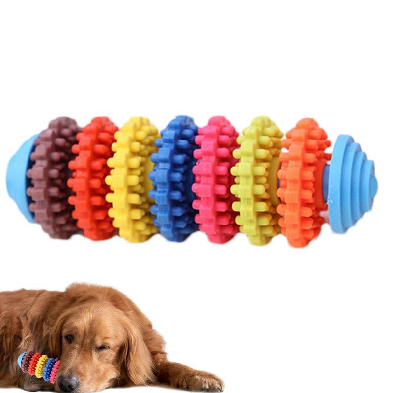 Colorful Puppy Teether Dog Toys Dog Teething Toys Dog Teeth Cleaning Toys Interactive Dog Toys Multi