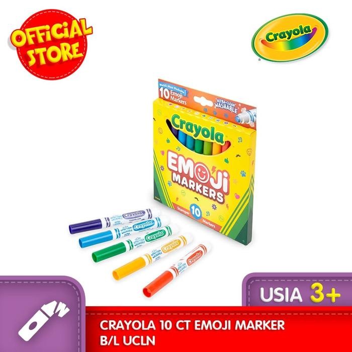 

CRAYOLA 10 Ct Emoji Marker B/L UCLN
