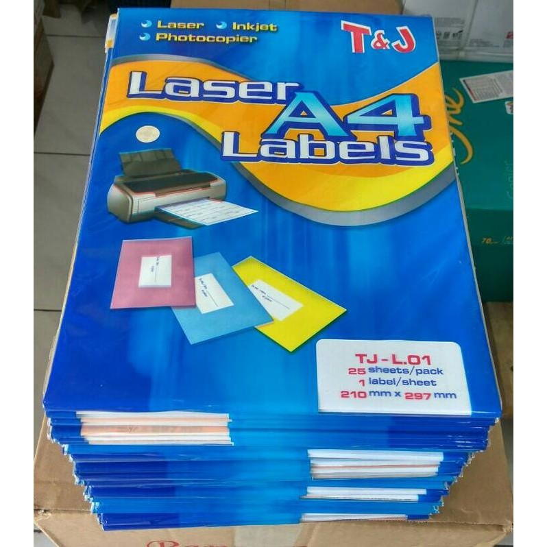 

TUMI Laser Labels A4 T&J / Sticker Label A4 Tj-L.01