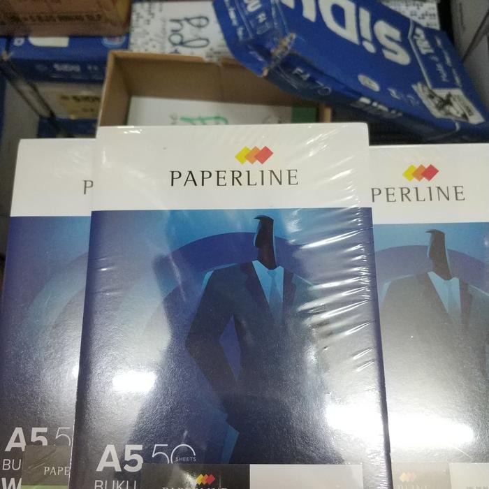 

TUMI Buku Notes Paperline A5 ( 50 Sheets ) Isi : 5 Buku
