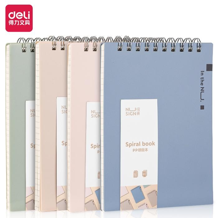 

TUMI Nusign Spiral Notebook Buku Catatan Jilid Spiral A6 60 Lembar Ns30X
