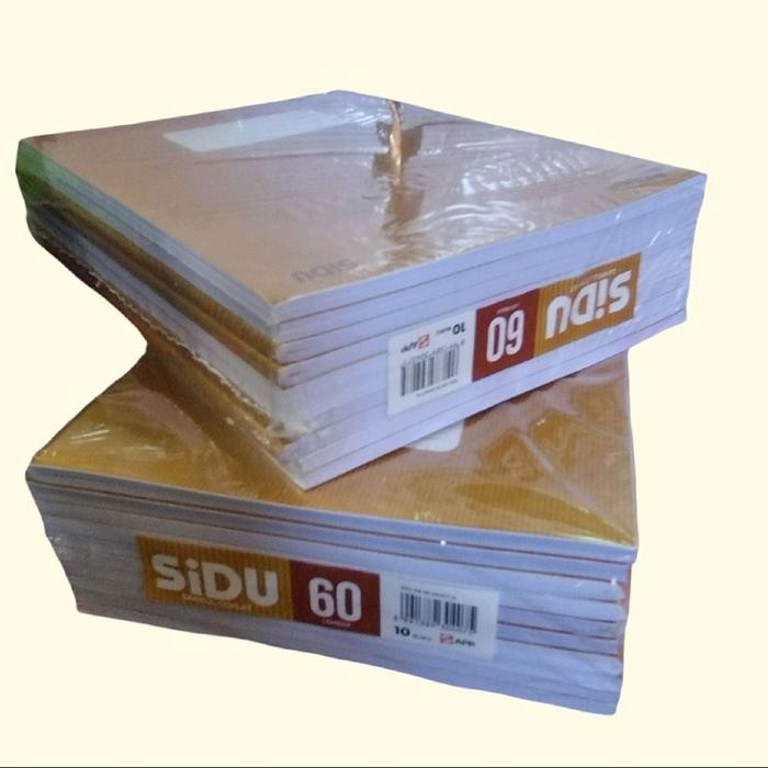 

I77W Buku Tulis Sidu Sampul Craf Isi 60 Lembar Stationery