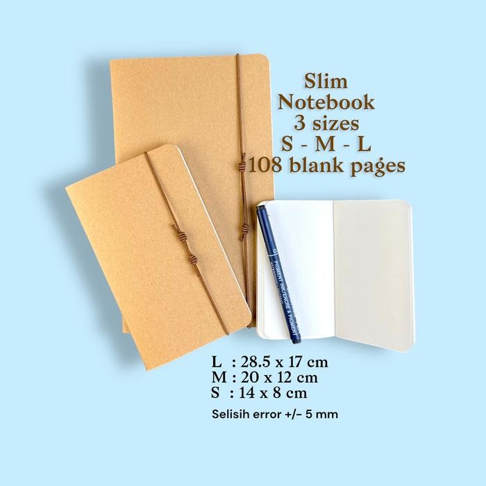 

I77W Traveller Notebook Karet Estetik