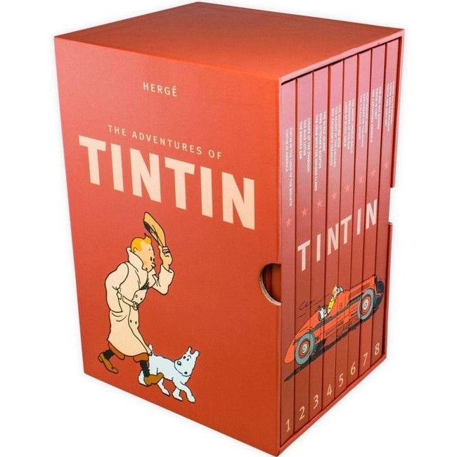 

The Adventures of Tintin Collection 8 Books ORIGINAL
