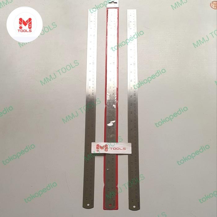 

I77W Penggaris Besi 60Cm Tebal Kenko - Penggaris Baja 60Cm - Mistar Baja
