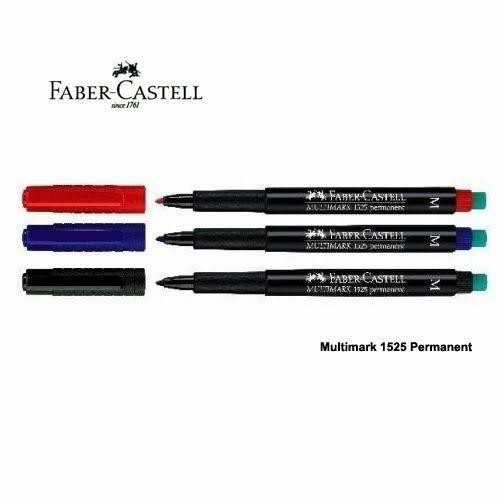 

I77W Faber Castell Multimark 1525 M Permanent Marker Spidol Ohp Permanen