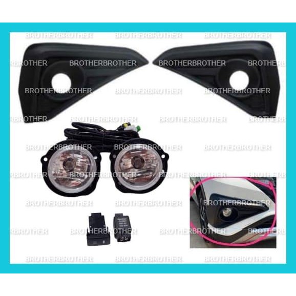 Paket Cover Lampu Foglamp Trd Komplit All New Rush Terios 2018 2021