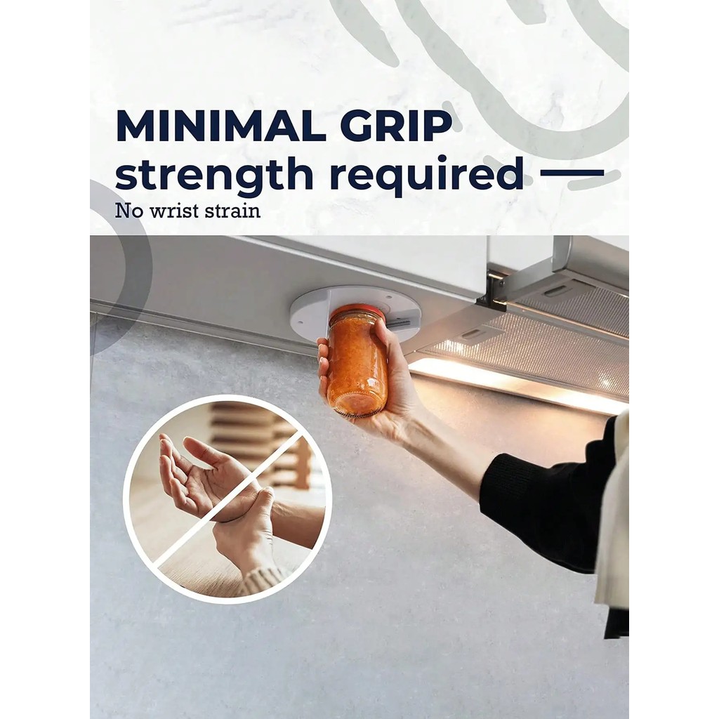 1pc Circular Can Opener Kitchen Cabinet Bottom Cover Bottle Opener Table Bottom Can Opener bottle