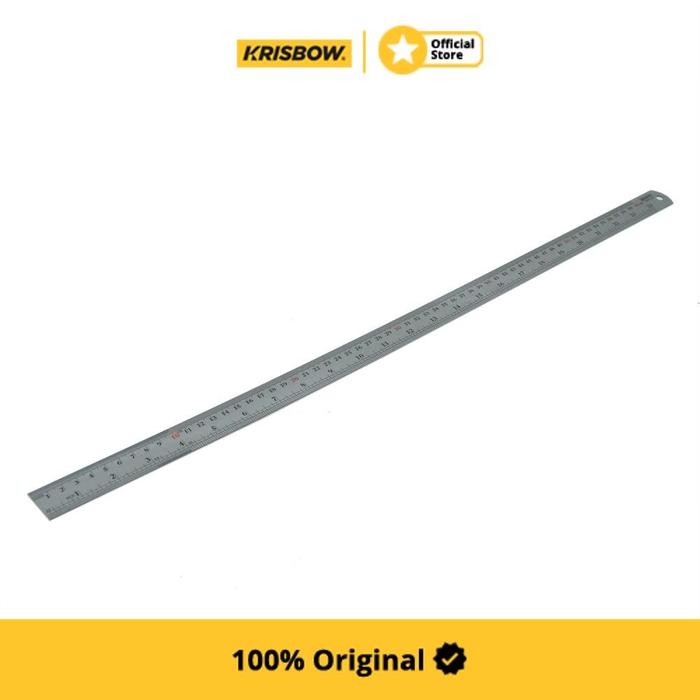 

I77W Krisbow Steel Rule Penggaris Besi 60Cm