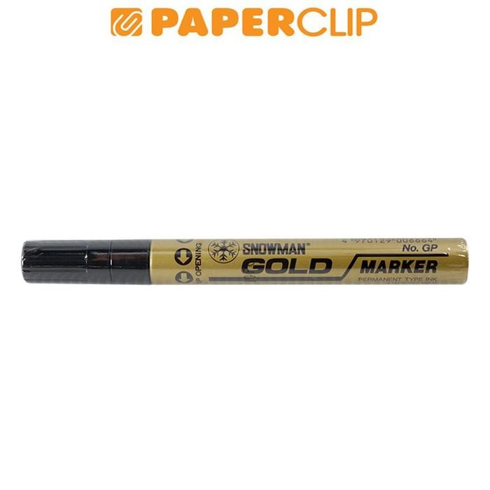 

X689 Spidol Paint Marker Snowman Gold Gp-12