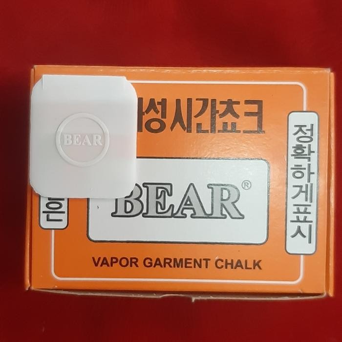 

X689 Kapur Gambar Pola Warna Putih Merk Bear