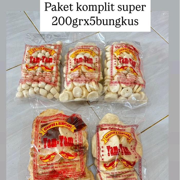 

Sale!! Promo Paket Kerupuk Komplit Super