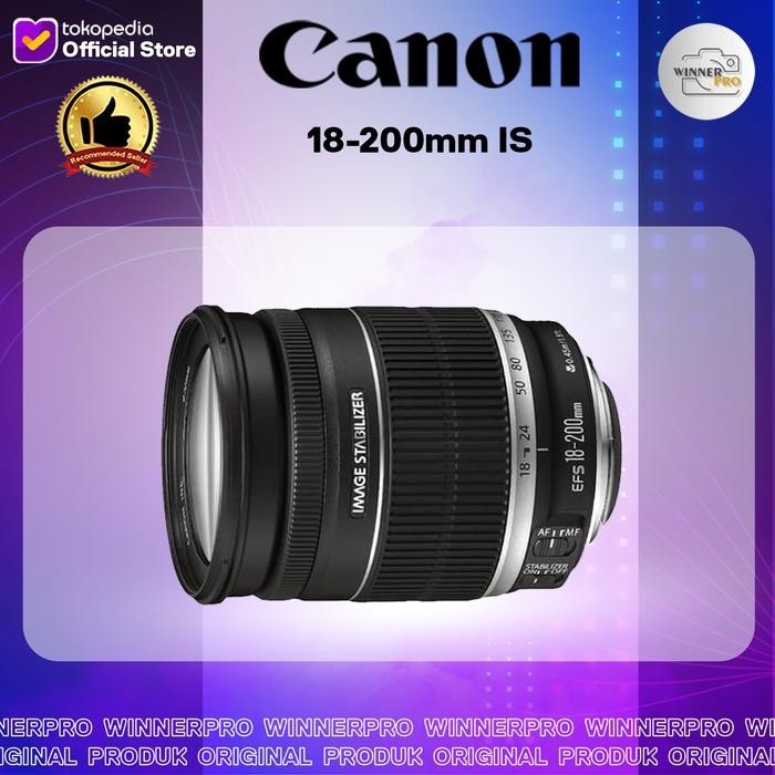LENSA CANON 18-200 IS