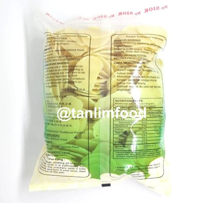 

Sale!! Kerupuk / Krupuk Bawang Ny Siok 500Gr - Tanlimfood