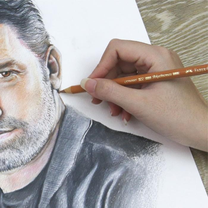 

Faber Castell Colour Pencil Polychromos Brown Ochre