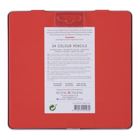 

Bruynzeel Expression Colour Pencil Tin 24 colours