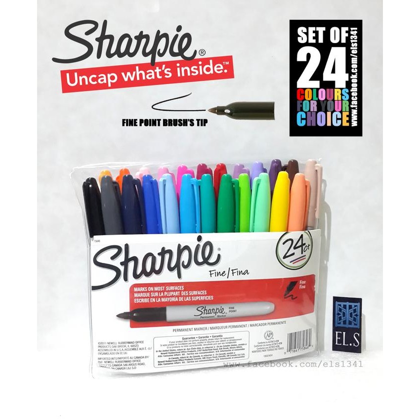 

Sharpie Fine Point UPC Set of 24