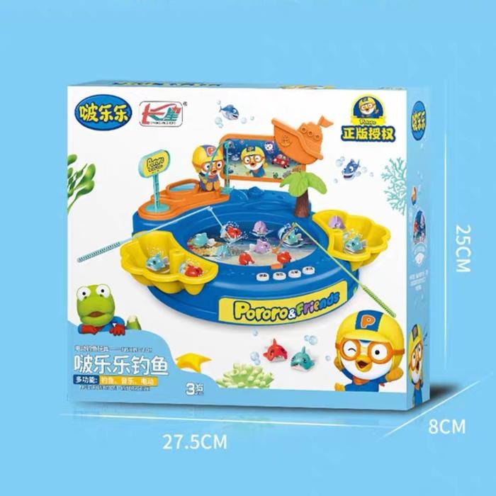 Mainan Kado Anak / Toys / Mainan Anak Anak Pororo Fishing Pancing Ikan