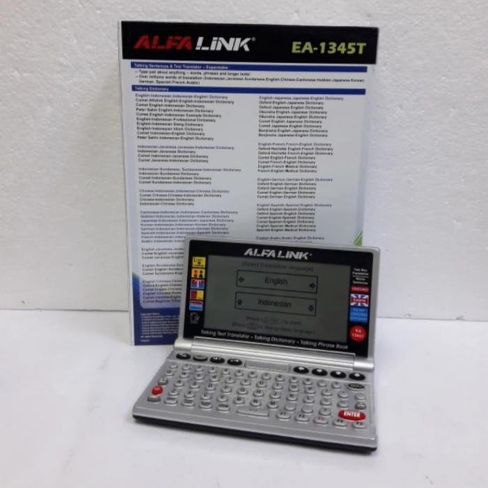 

ALFALINK EA 1345T KAMUS ELEKTRONIK GARANSI RESMI