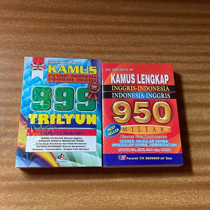 

KAMUS BAHASA INGGRIS TANGGUNG - 950 M - KAMUS BAHASA INGGRIS 999 TRILIUN
