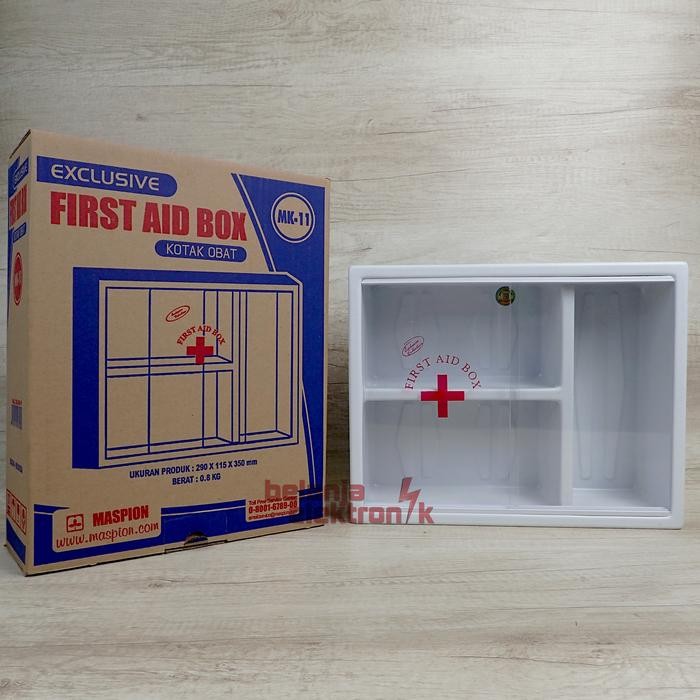 

KOTAK PENYIMPANAN OBAT P3K MASPION WALL CABINET MK 11