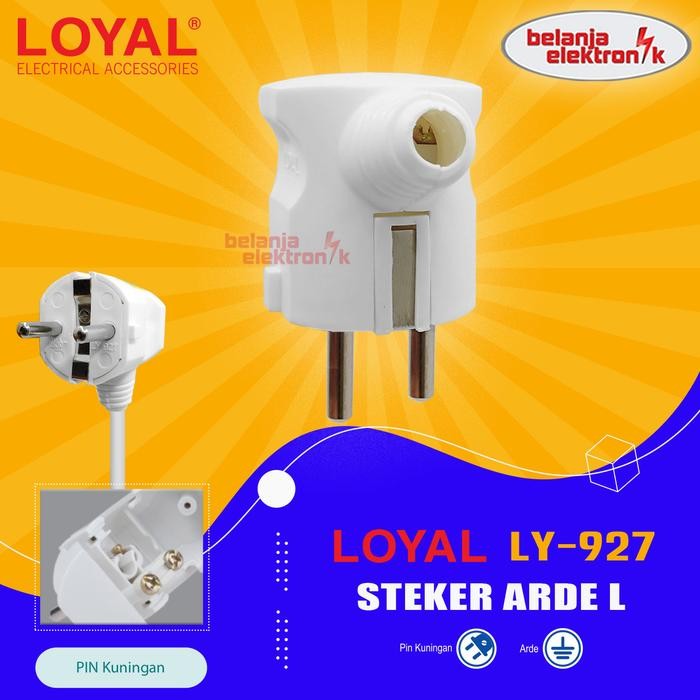 

COLOKAN STEKER ARDE L SNI LOYAL LY-927