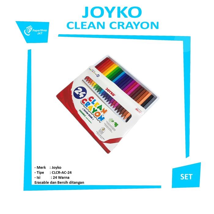 

JOYKO CLEAR CRAYON CLCR-AC-24 - Set