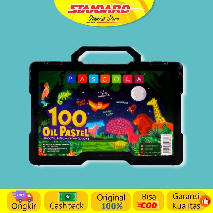 

Standard - Pascola Oil Pastel 100 / Set ( Crayon / Pewarna / Coloring ) - set 100
