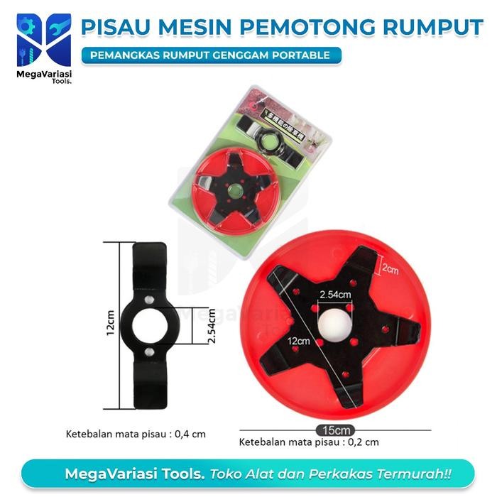 (Allthebest) Matun Rumput Potong Rumput Alat Penyiang Gulma Alat Matun Padi Mesin Pemotong Rumput