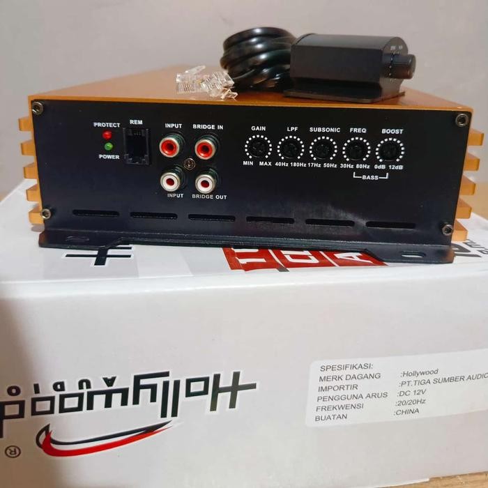 MONOBLOCK HOLLYWOOD HW 102.1 D CLASS D MONOBLOCK HOLLYWOOD