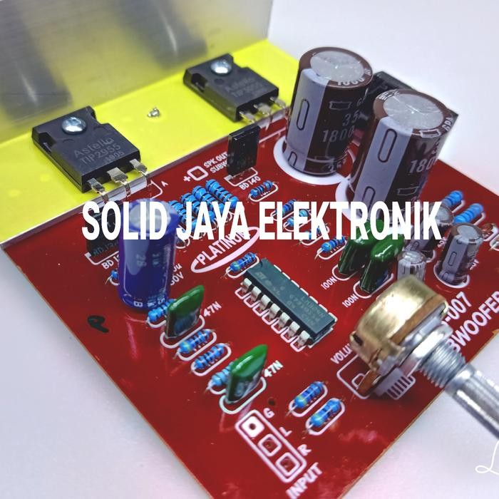 KIT POWER SUBWOOFER AMPILIFIER DUBSTEP DMS-077 DMS007 DMS 007 PLATINUM