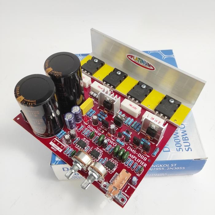 KIT POWER SUBWOOFER AKTIF DMS 009 PLUS REGULATOR ELCO & DIODA