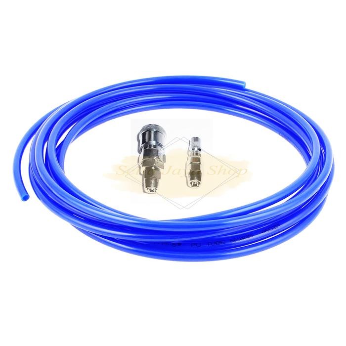 SELANG ANGIN 10 METER, SELANG KOMPRESOR, SELANG PU 1SET DENGAN SAMBUNGAN COUPLER ( GRATIS COUPLER