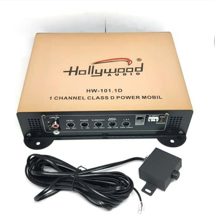 POWER MONOBLOCK CLASS D HOLLYWOOD HW 101.1D