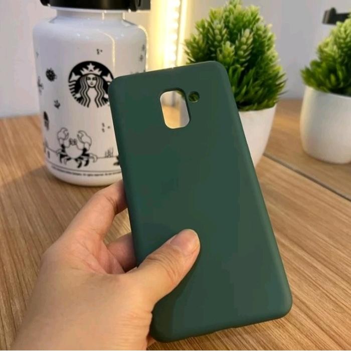 Silikon Protect Camera Soft Case Silicone SoftCase Back Cover Casing untuk Samsung A6 PLUS / A6+