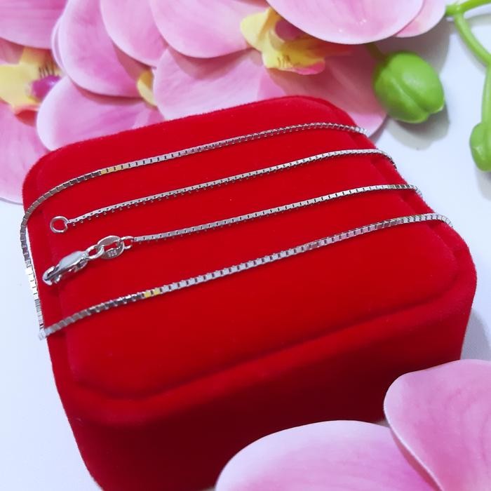 New // Kalung Perak/Silver 925. Mdl Itali Kaca Pria Dan Wanita. // 100% Original