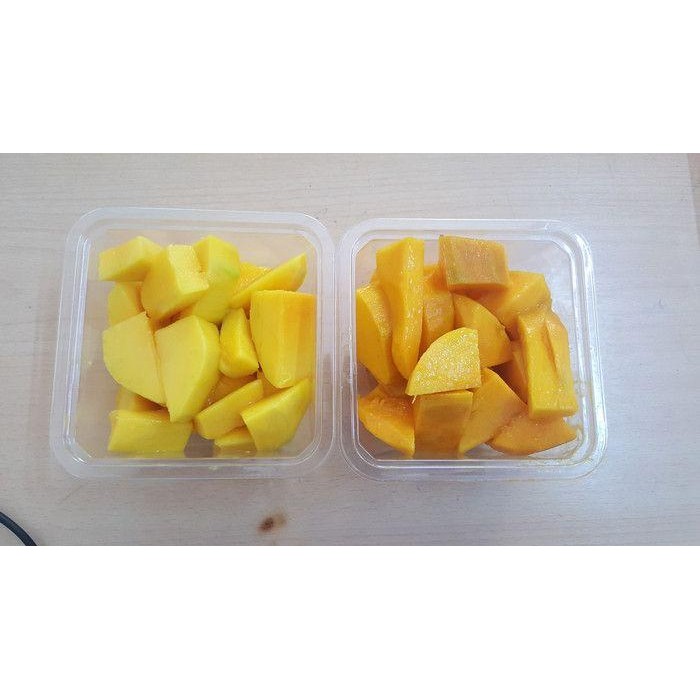 

ASLI Cut fruits fresh "Mangga Harum Manis" Segar & Sehat (Buah Potong) READY STOCK