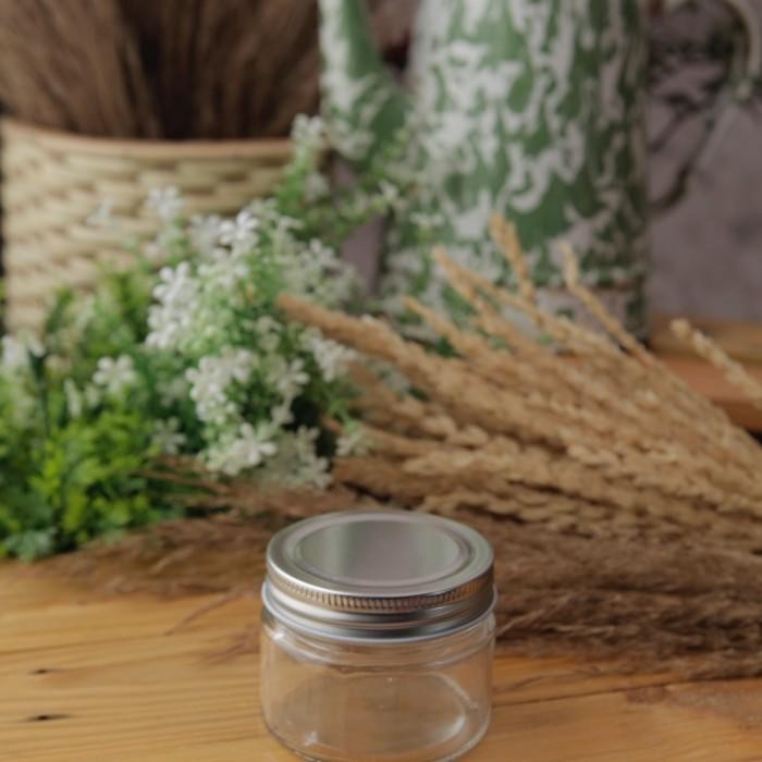 (Allthebest) JAR KACA 150ML TUTUP ALU