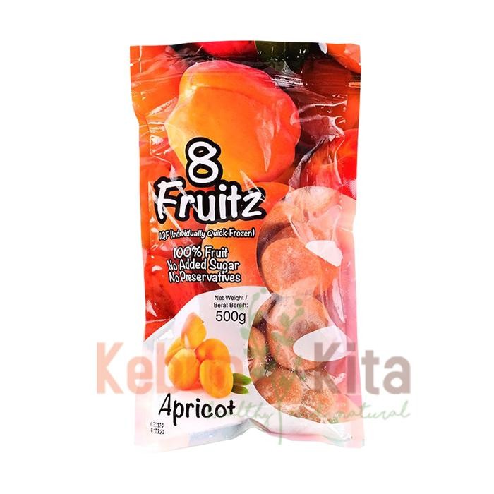 

ASLI 8 Fruitz IQF Apricot Halves 500 Gr READY STOCK