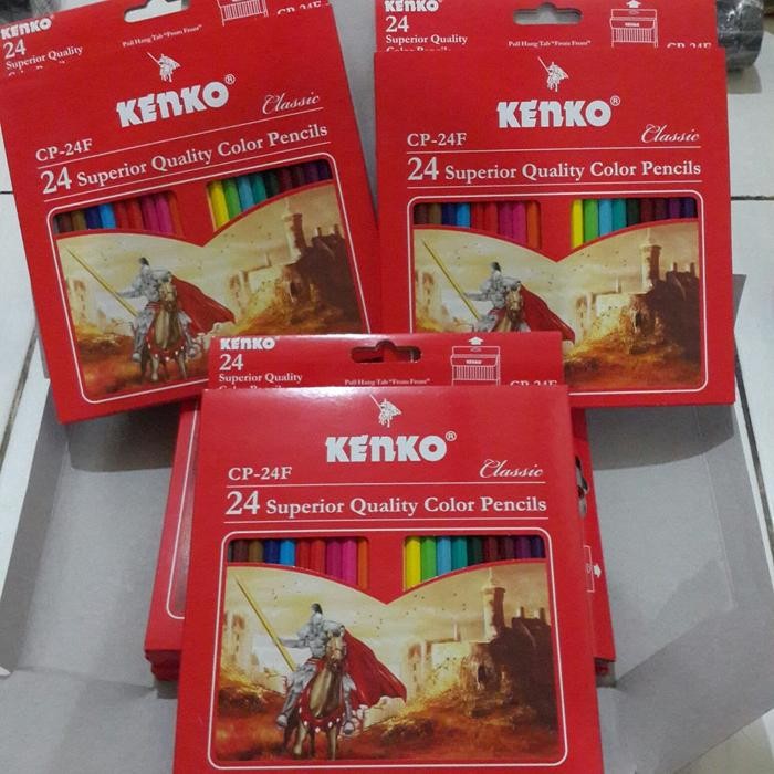 

SARI Pensil Warna Kenko 24 Warna