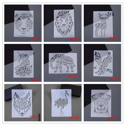 

SARI Plastic Stencil - Stensil Dekorasi Motif Hewan