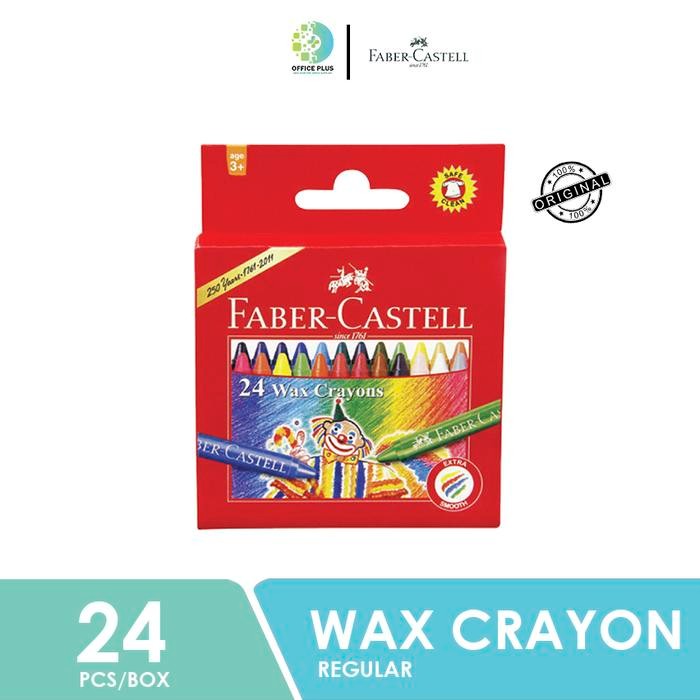 

SARI Faber Castell Wax Crayon 24 / Wax Krayon 24