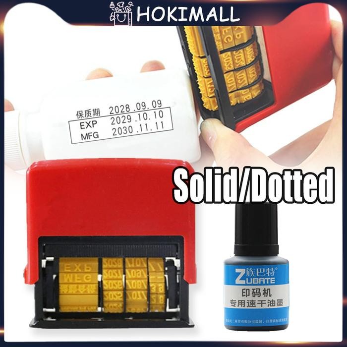 

5WUM Stempel Tanggal Custom Otomatis Dengan Exp Stempel Tanggal Produksi
