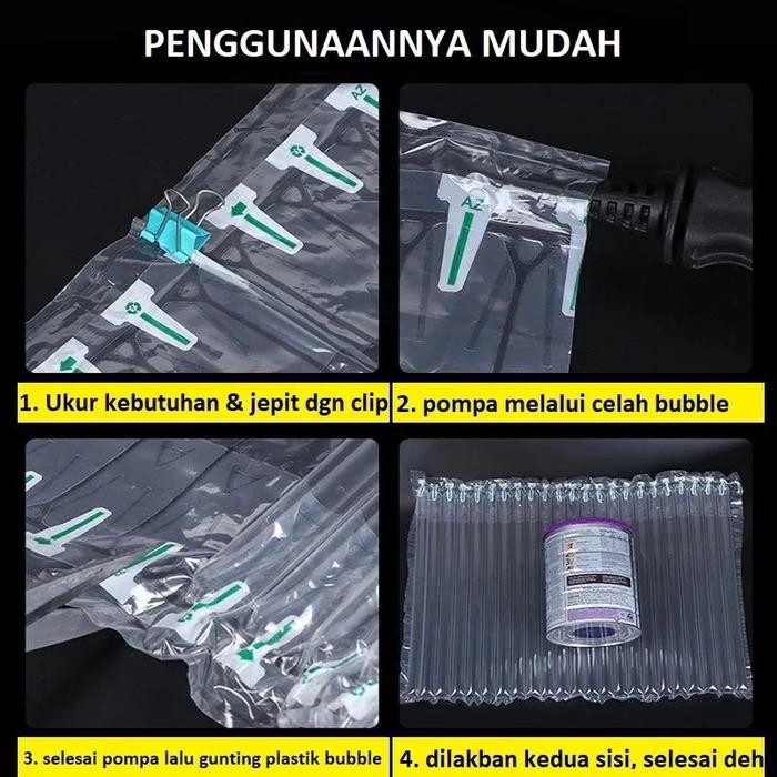 

SARI Bubble Angin Tebal Bubble Wrap Lebar Banyak Ukuran Bubble Packaging