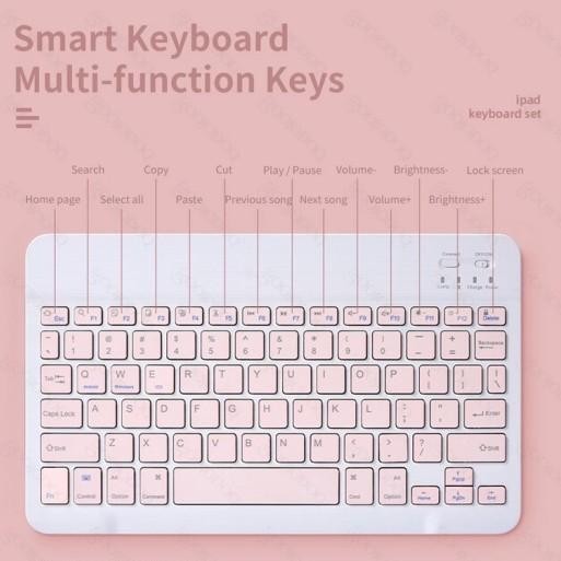 KEYBOARD + MOUSE FOR IPAD/SAMSUNG/UNIVERSAL TABLET