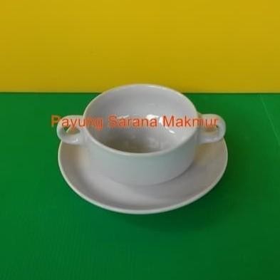 N6VA Mangkok Zupa Soup ( Mangkok Saja Tanpa Tatak) / Konsom Kopin / Zupa