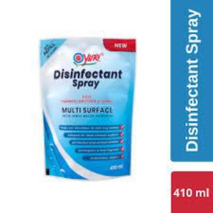 Ready Wipol Spray Disinfektan Pembersih Serbaguna Power Clean 450Ml Terbaru