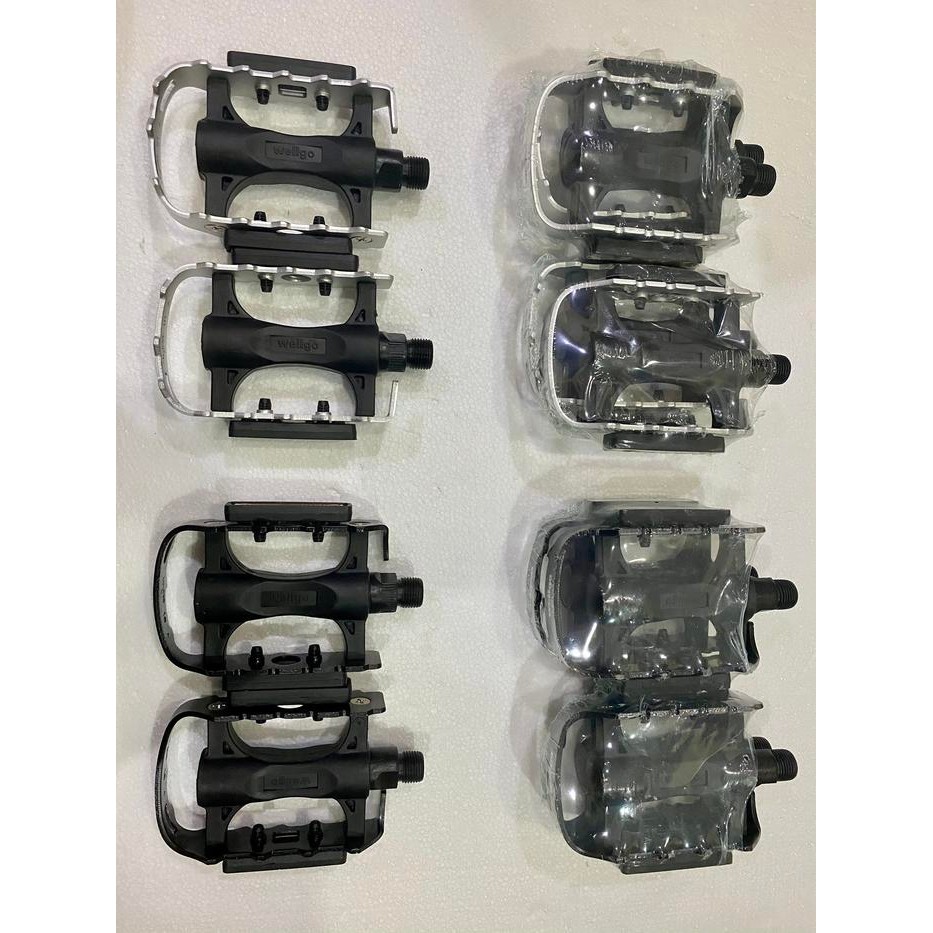 Wellgo - LU-C25 Pedal Sepeda Gunung (MTB) Semi Aluminum