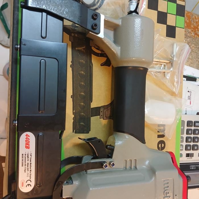 New Gun Staples 440Kb Merek Meite Angin