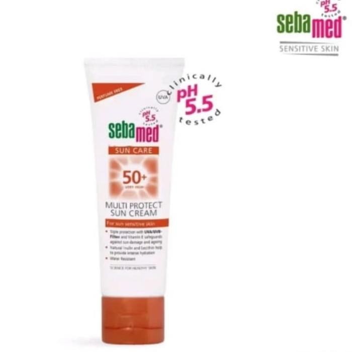 Sebamed Sun Care 50+ Multi Protect Sun Cream 75Ml 100%Original